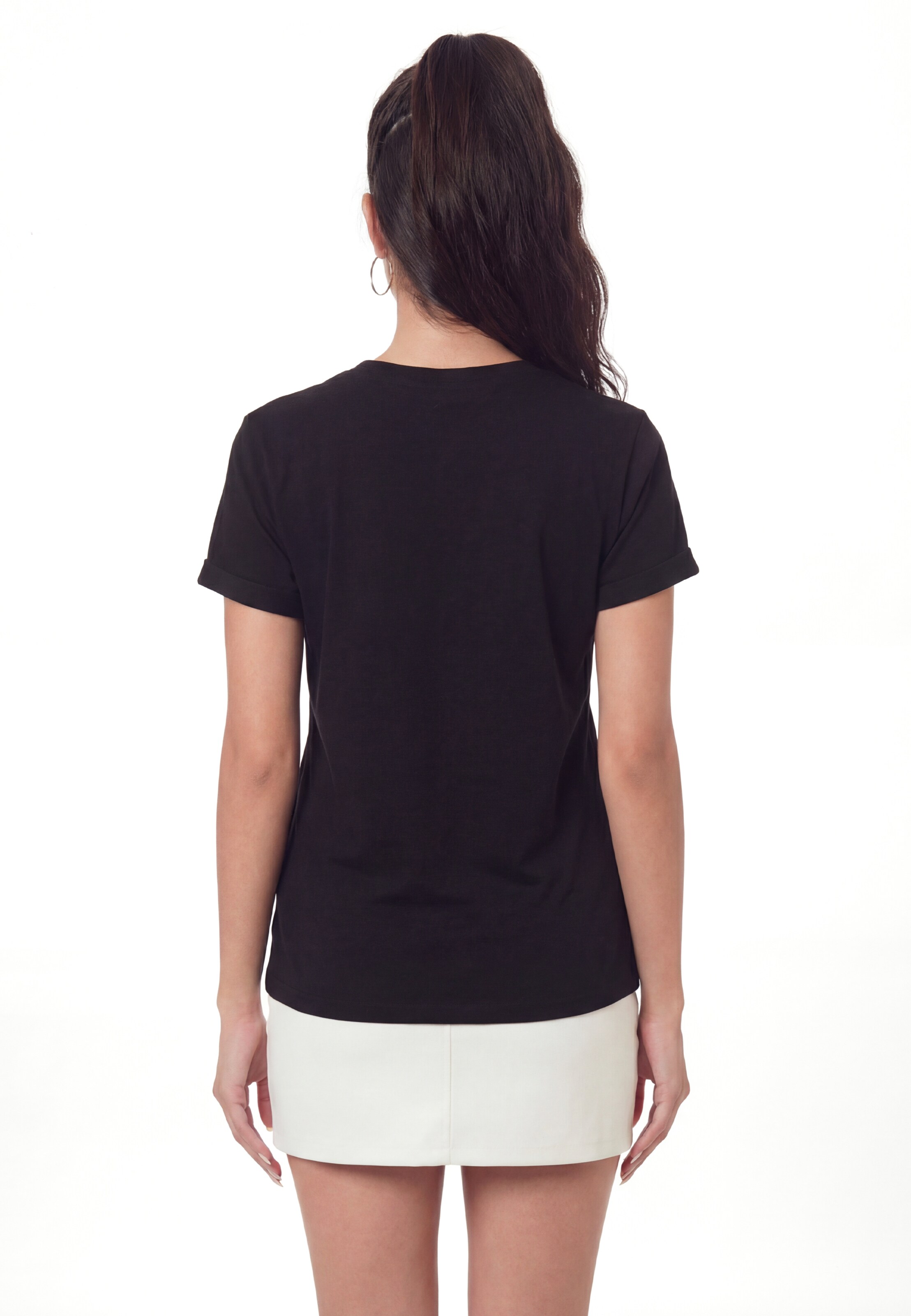 T-shirt MIMO en noir
