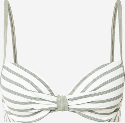 Esprit Bodywear Bikiniöverdel i khaki / vit, Produktvy