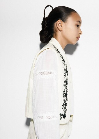 MANGO KIDS Vest in White