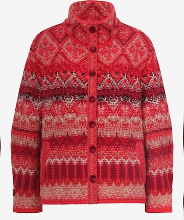 IVKO Knit Cardigan in Red: front
