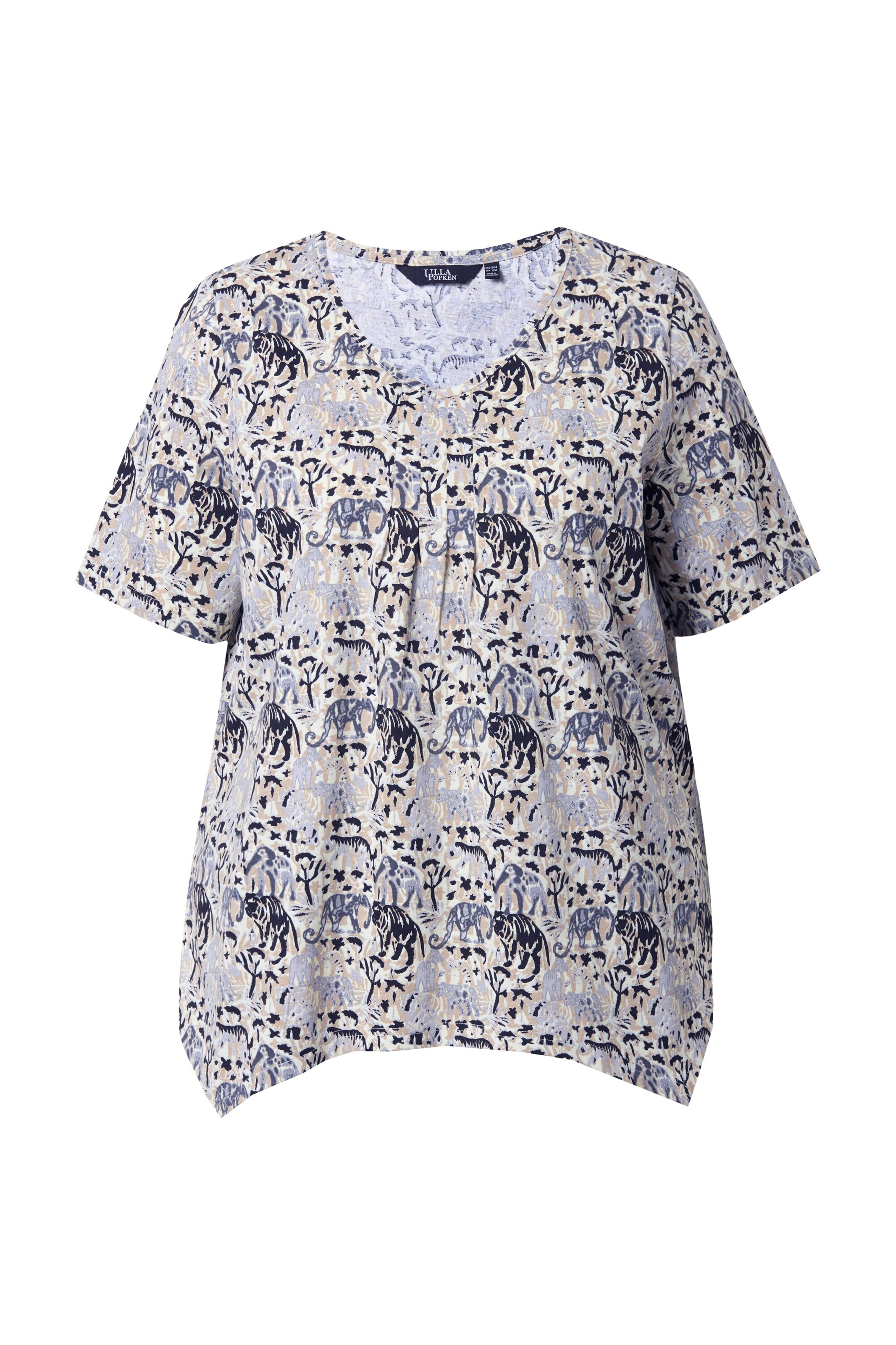 Ulla Popken Shirt in Grey: front