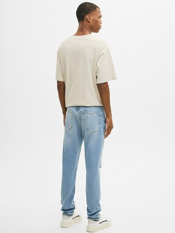 Pull&Bear Regular Jeans in Blau