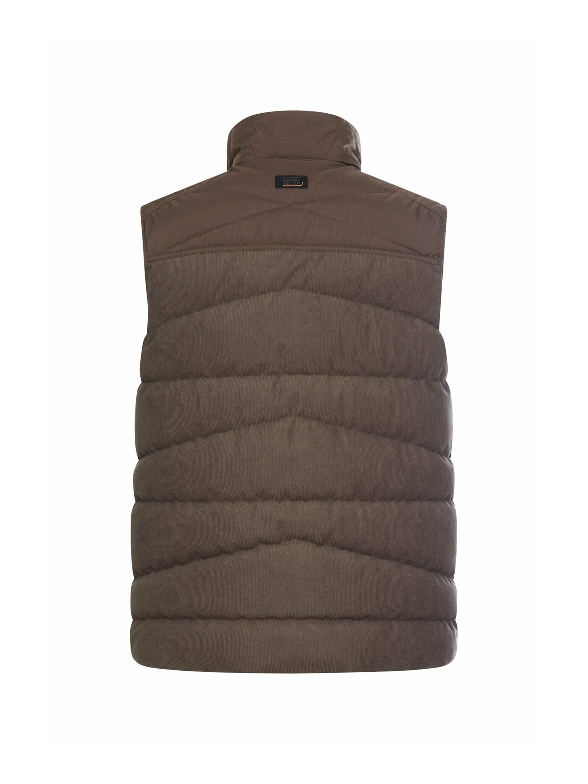 CAMEL ACTIVE Brezrokavnik | rjava barva