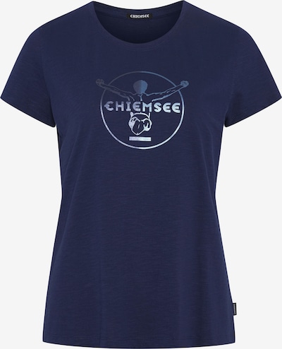 CHIEMSEE Shirt in dunkelblau / weiß, Produktansicht