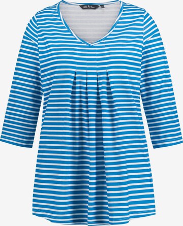 Ulla Popken Shirt in Blauw: voorkant