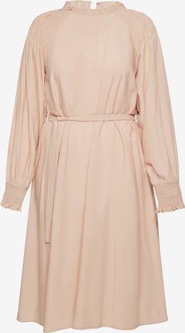 Robe Usha en beige : devant