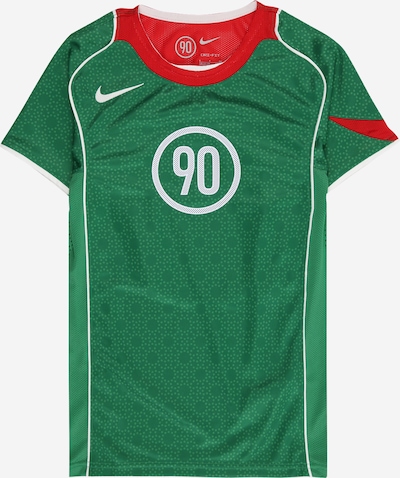 Nike Sportswear Majica u zelena / crvena / bijela, Pregled proizvoda