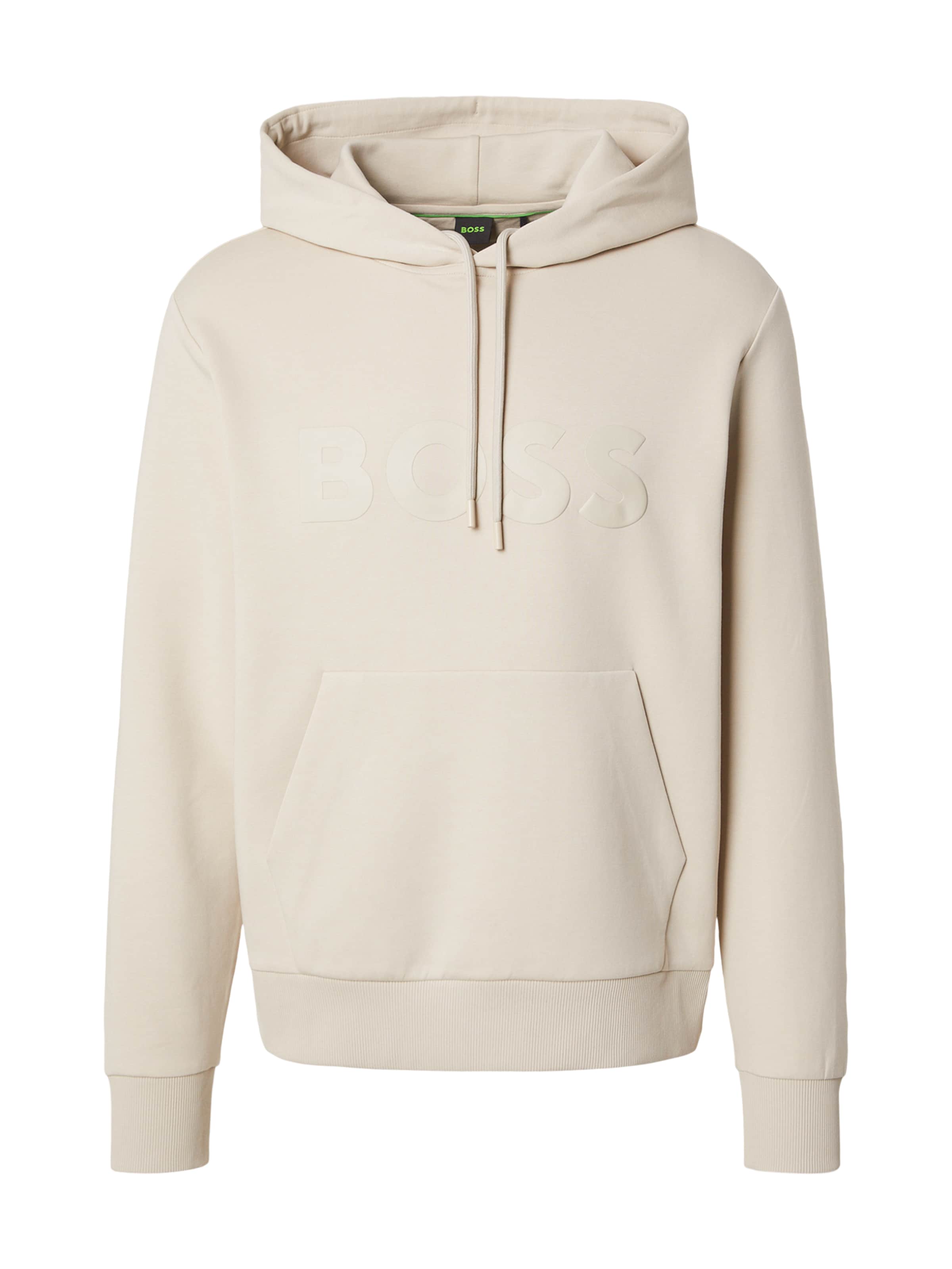 BOSS Суичър 'Soody' в бежово: отпред