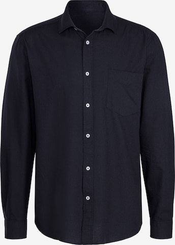 Coupe regular Chemise 'EM LBG' H.I.S en bleu : devant