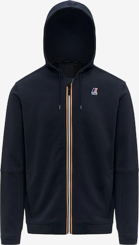 K-Way Bluzka sportowa 'K-WAY PROSPER POLY COTTON FELPA' w kolorze niebieski: przód