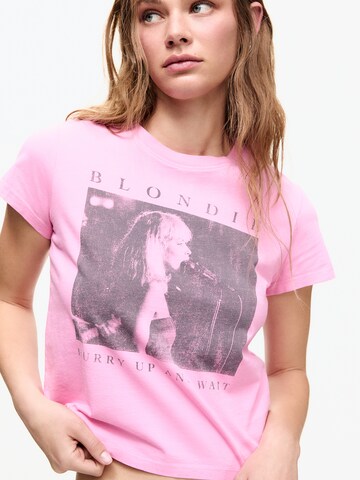 Pull&Bear T-Shirt in Pink