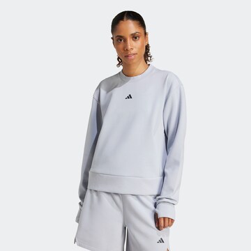 Felpa sportiva 'D4T' di ADIDAS PERFORMANCE in grigio: frontale