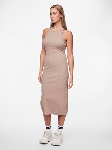 PIECES Dress 'RUKA' in Beige