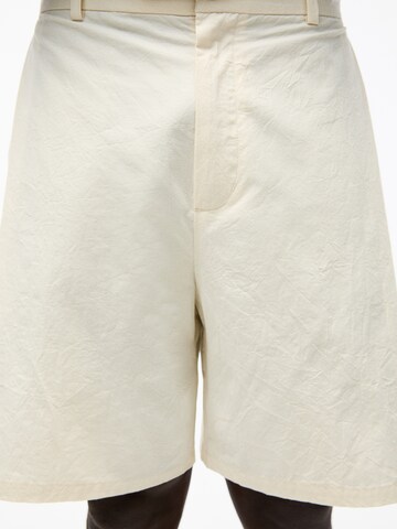 Loosefit Pantaloni con pieghe di Pull&Bear in beige