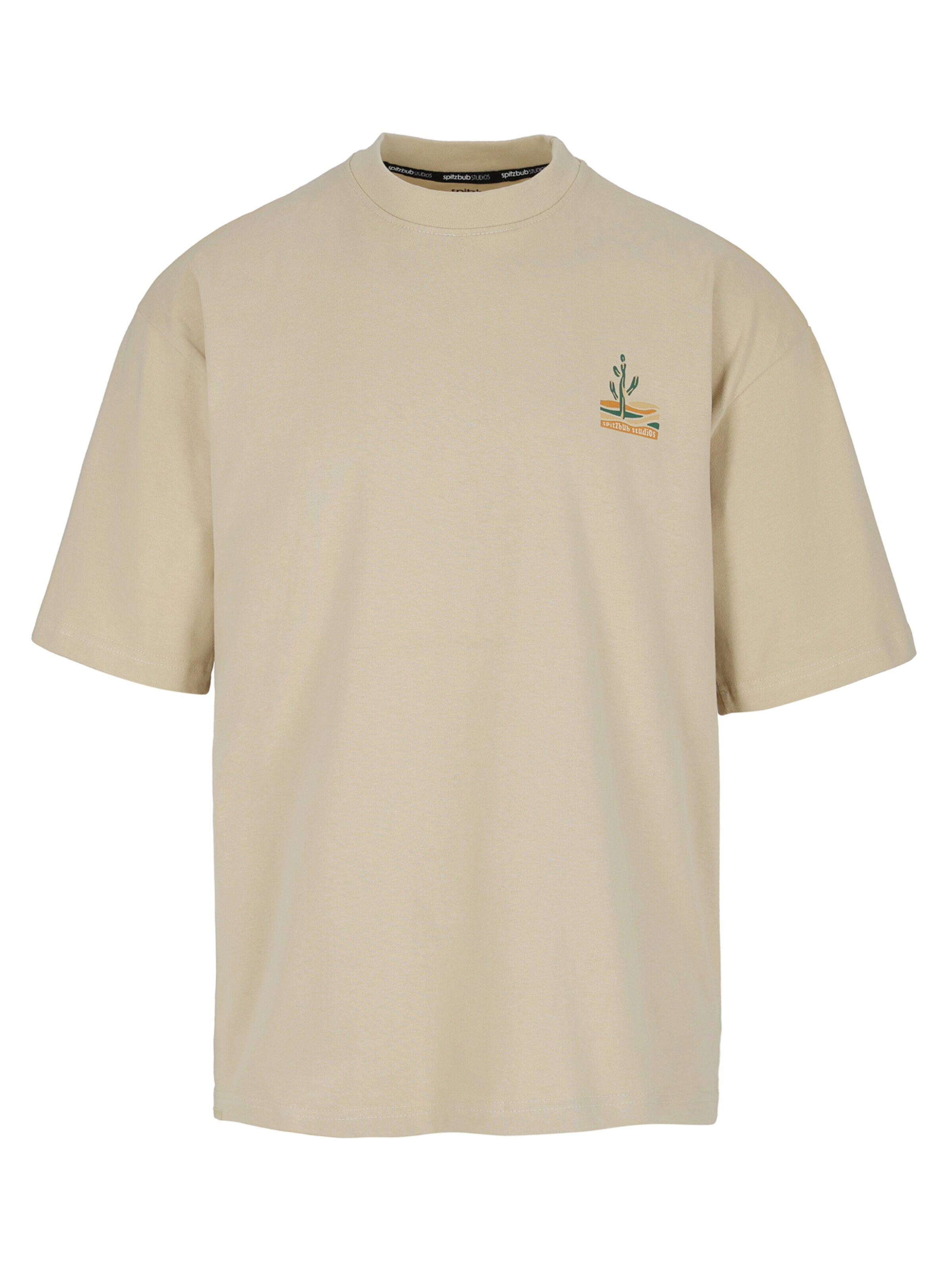 SPITZBUB Shirt in Beige: Vorderseite