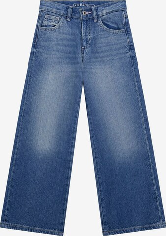 GUESS Wide leg Jeans in Blue: front