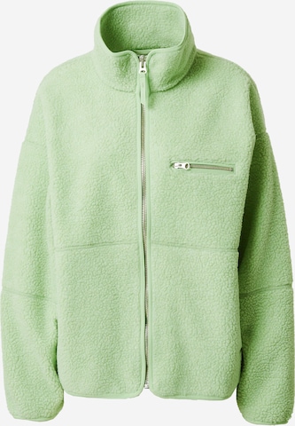 Samsøe Samsøe Fleece Jacket 'Ani' in Green: front