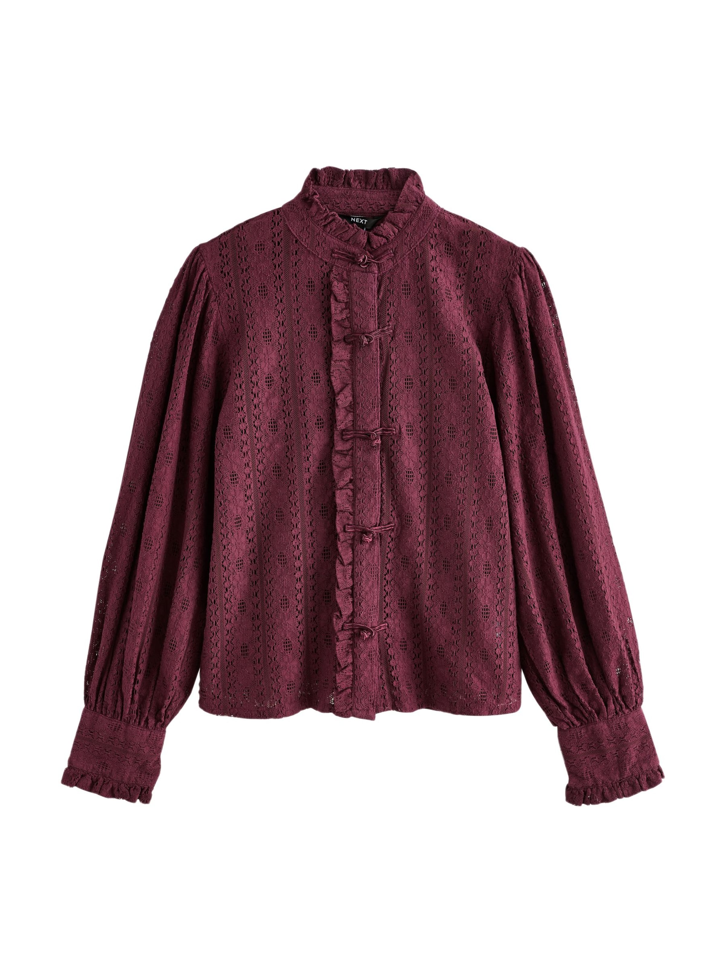 Next Bluza | rdeča barva: sprednja stran
