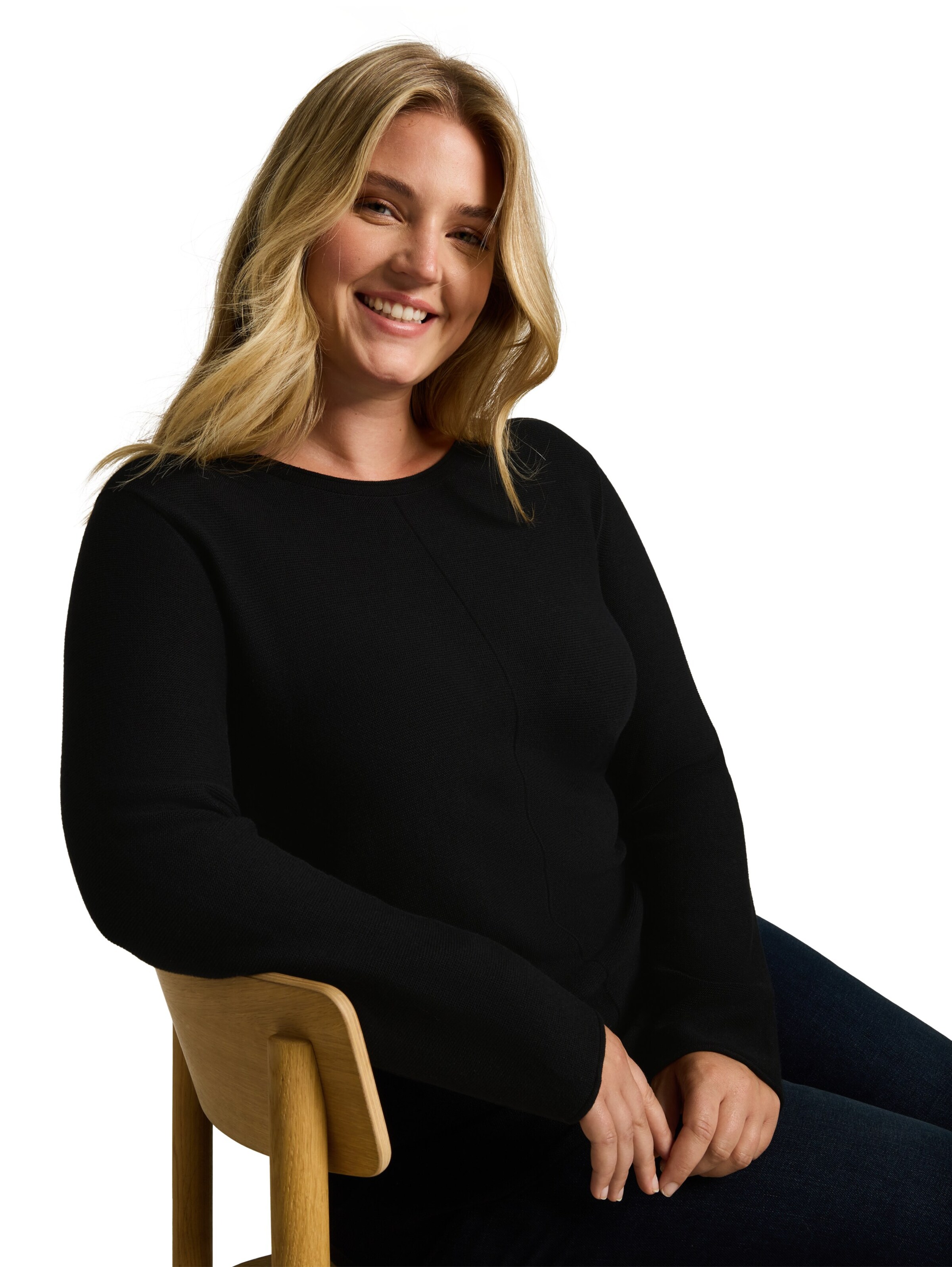 Pull-over Tom Tailor Women + en noir