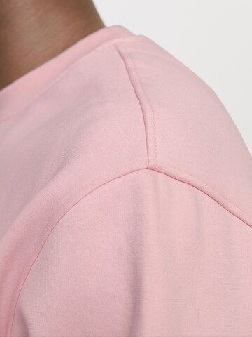 JACK & JONES Sweatshirt 'JORVesterbro' in Pink