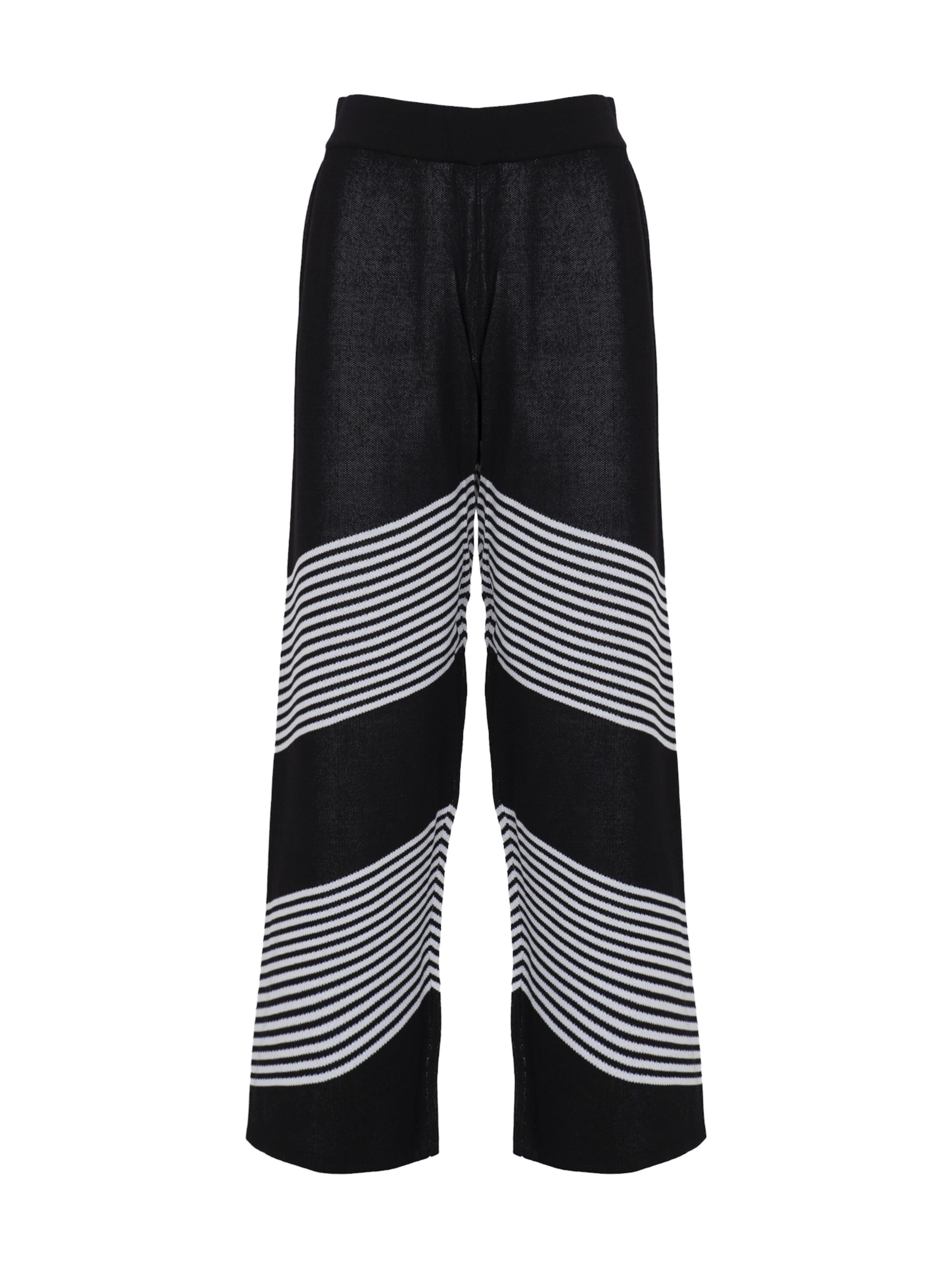 Influencer Loosefit Housut värissä musta: etupuoli