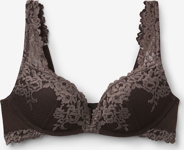 INTIMISSIMI Bra 'Gioia Pretty Flowers' in Brown: front