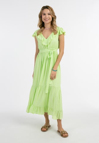IZIA Καλοκαιρινό φόρεμα σε πράσινο
