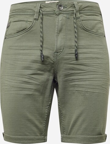 Coupe slim Pantalon GARCIA en vert : devant