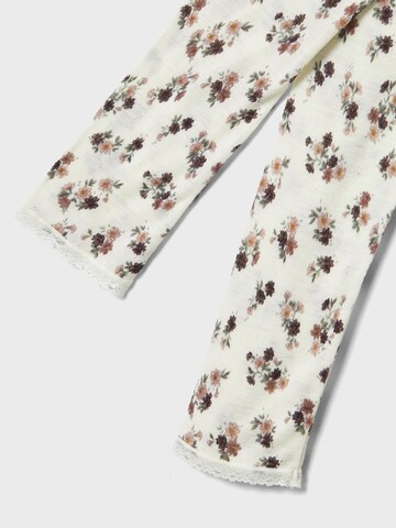 Coupe slim Leggings NAME IT en blanc