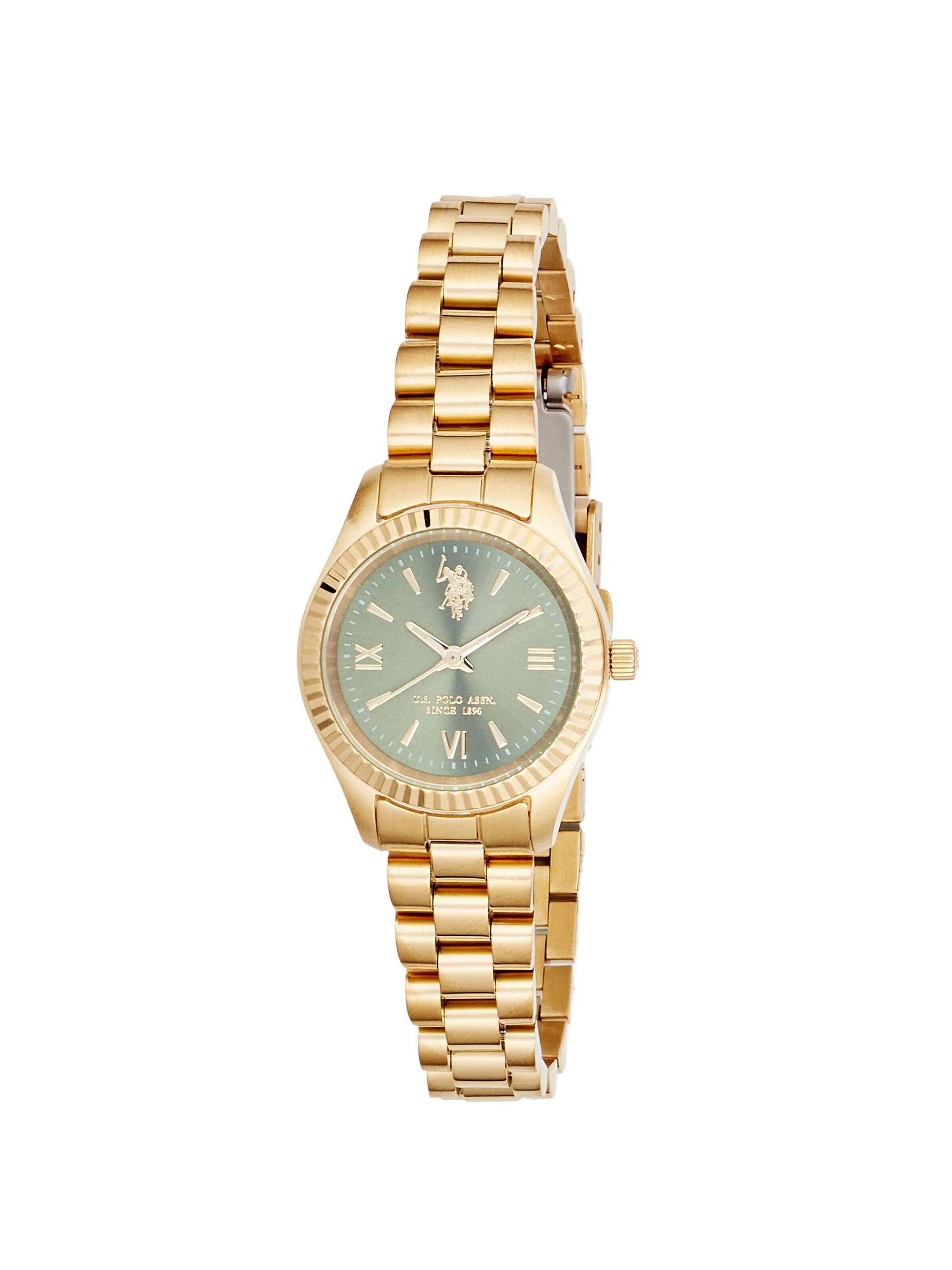 U.S. POLO ASSN. Analog Watch 'Charlotte' in Green