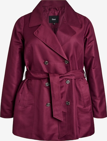 raudona Zizzi Demisezoninis paltas 'CASELIN': priekis