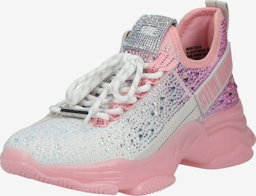 STEVE MADDEN Platform trainers in Pink: front