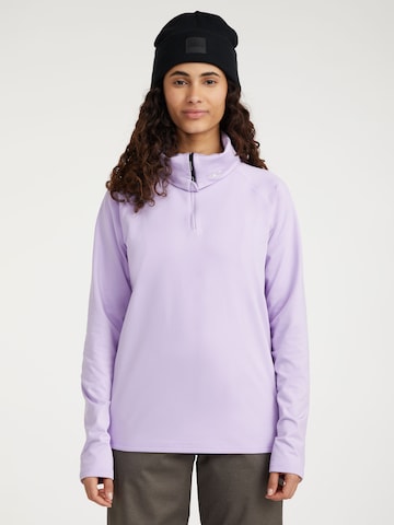 O'NEILL Athletic Fleece Jacket in Purple: front