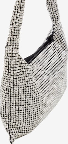 faina Schultertasche in Silber