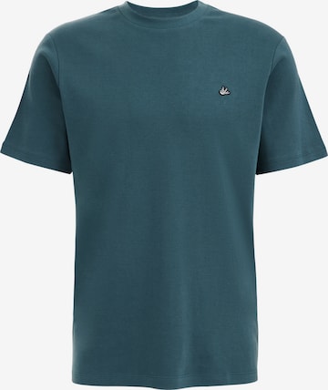 T-Shirt WE Fashion en vert : devant