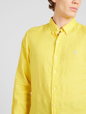 Slim fit Camicia di Polo Ralph Lauren in giallo