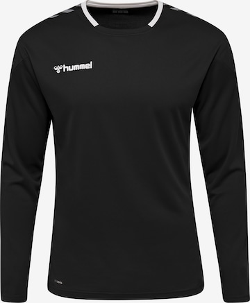 melns Hummel Sporta krekls: no priekšpuses