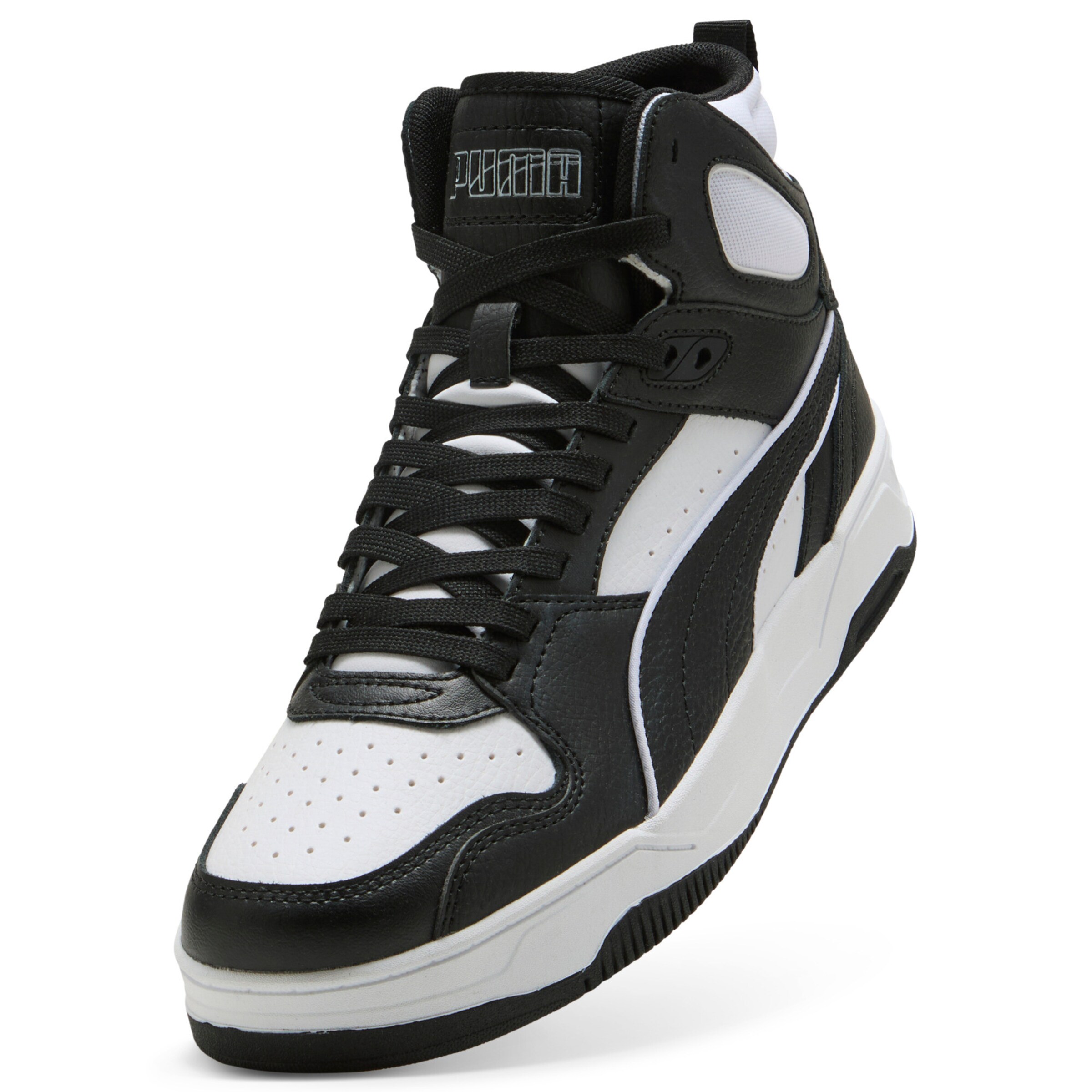 PUMA High-Top Sneakers in Black