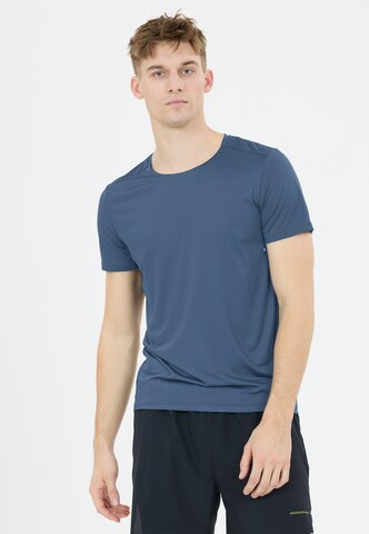 ENDURANCE Functioneel shirt 'Waane' in Blauw: voorkant