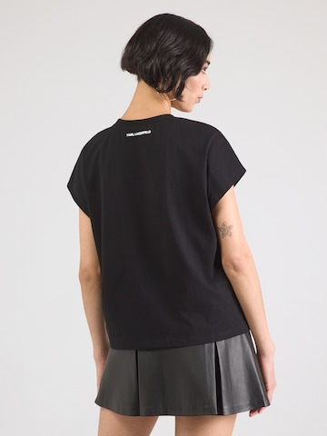 Tricou de la Karl Lagerfeld pe negru