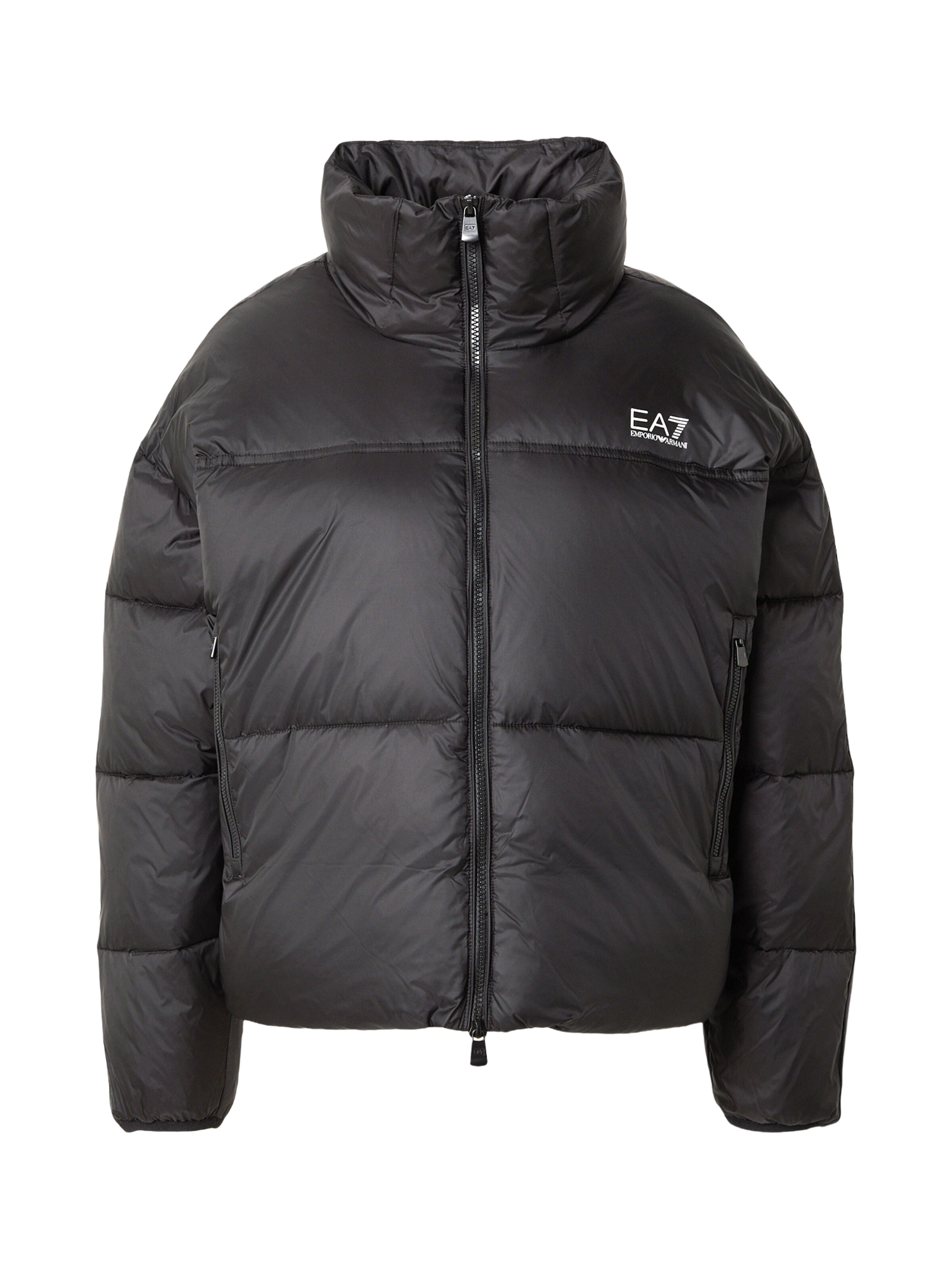 EA7 Emporio Armani Jacke in Schwarz: Vorderseite