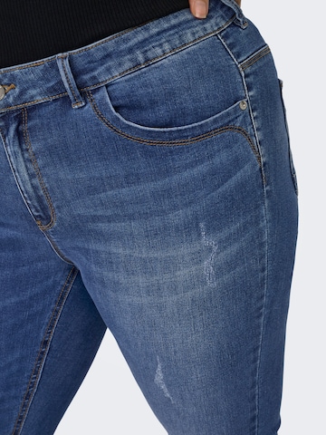 ONLY Carmakoma Skinny Jeans in Blau