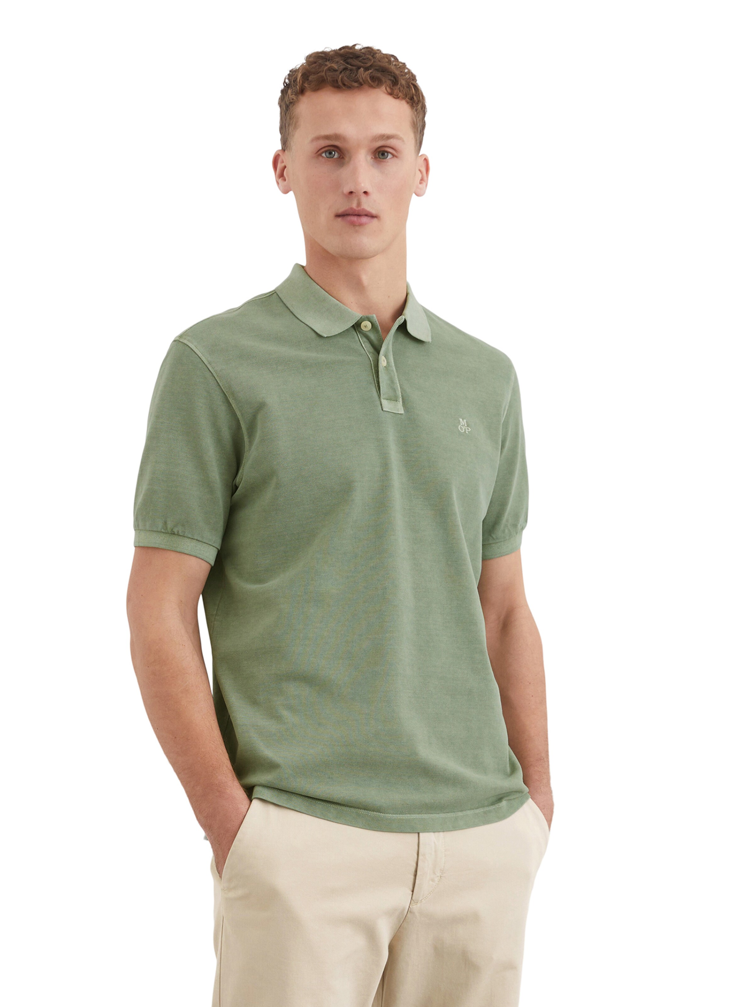 Marc O'Polo - Camisa em verde: frente