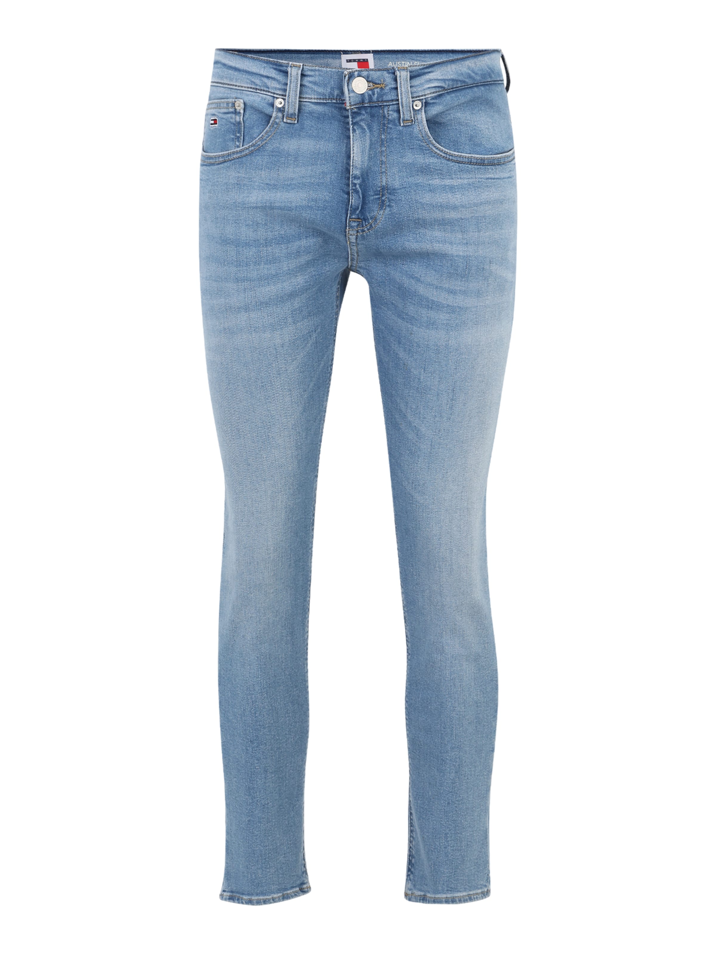 Coupe slim Jean 'AUSTIN' Tommy Jeans en bleu : devant