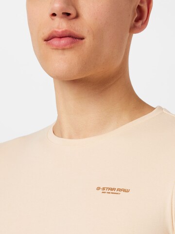 G-Star RAW T-shirt i beige