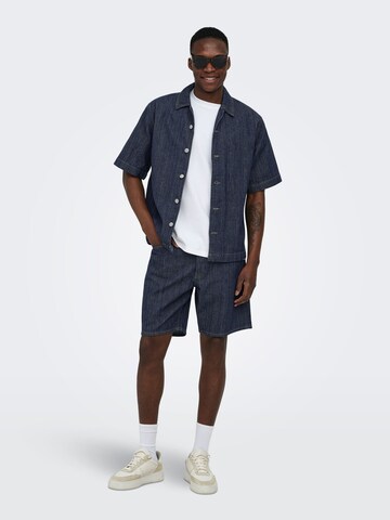 Loosefit Jean 'ONSFade' Only & Sons en bleu