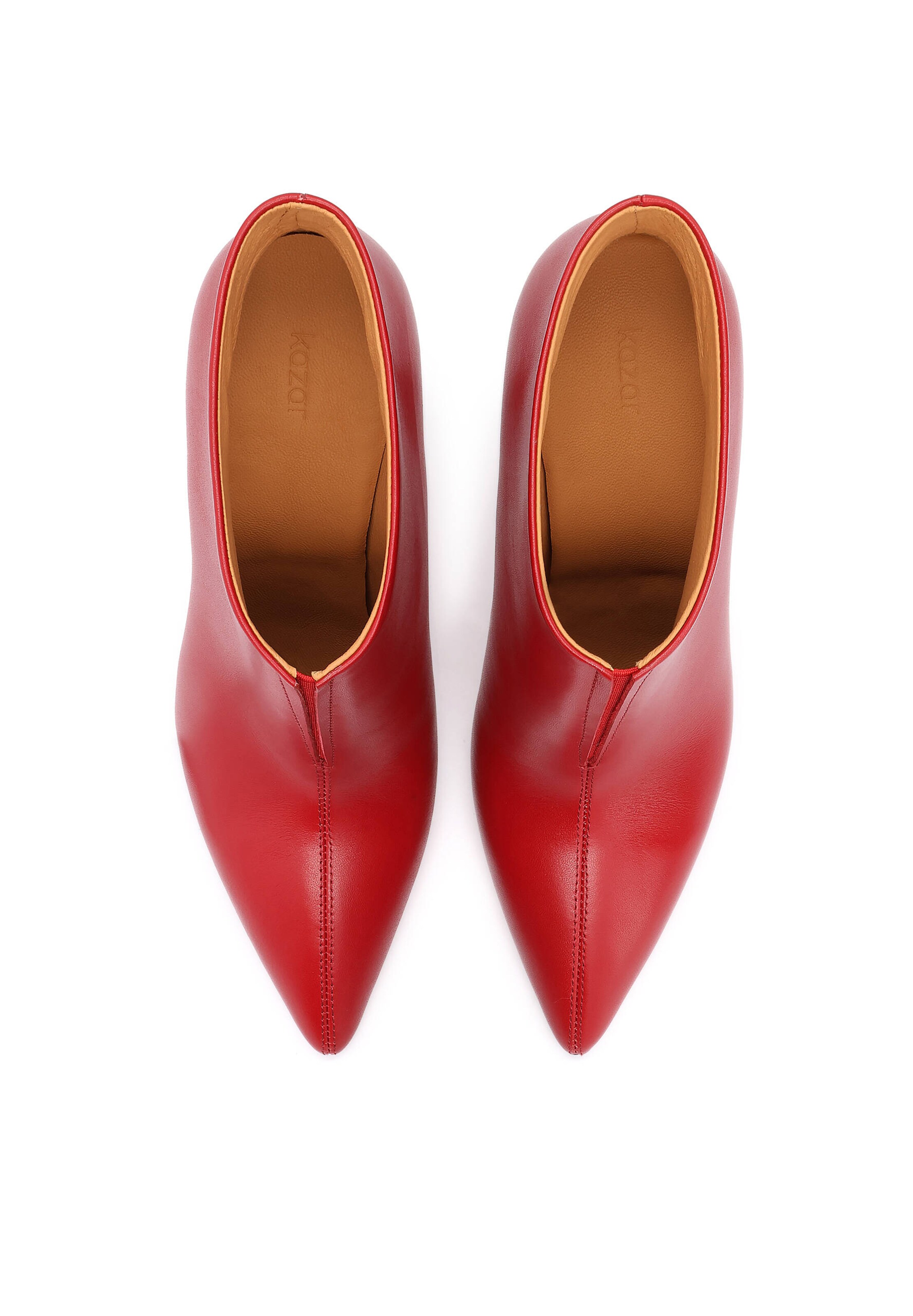 Bottines Kazar en rouge