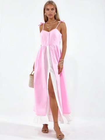 MSN Collection Dress in Pink: front