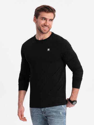 Ombre Shirt in Black