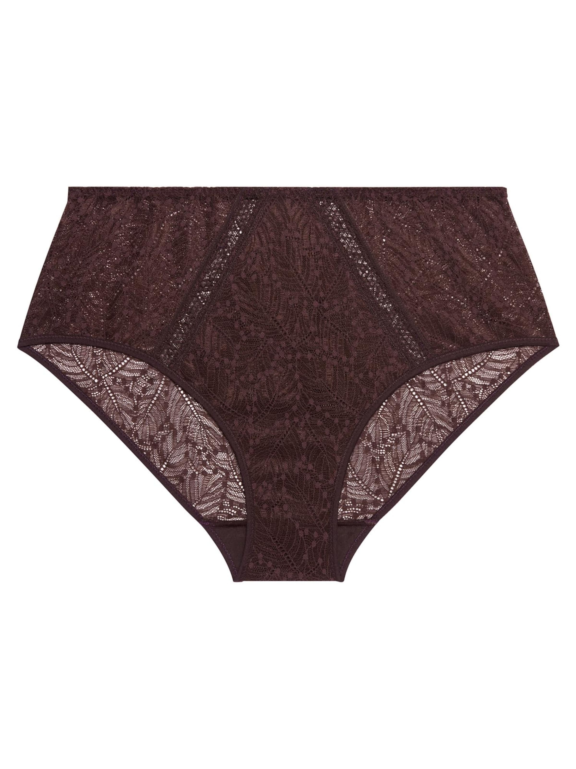 Simone Perele Panty 'Comete' in Brown: front